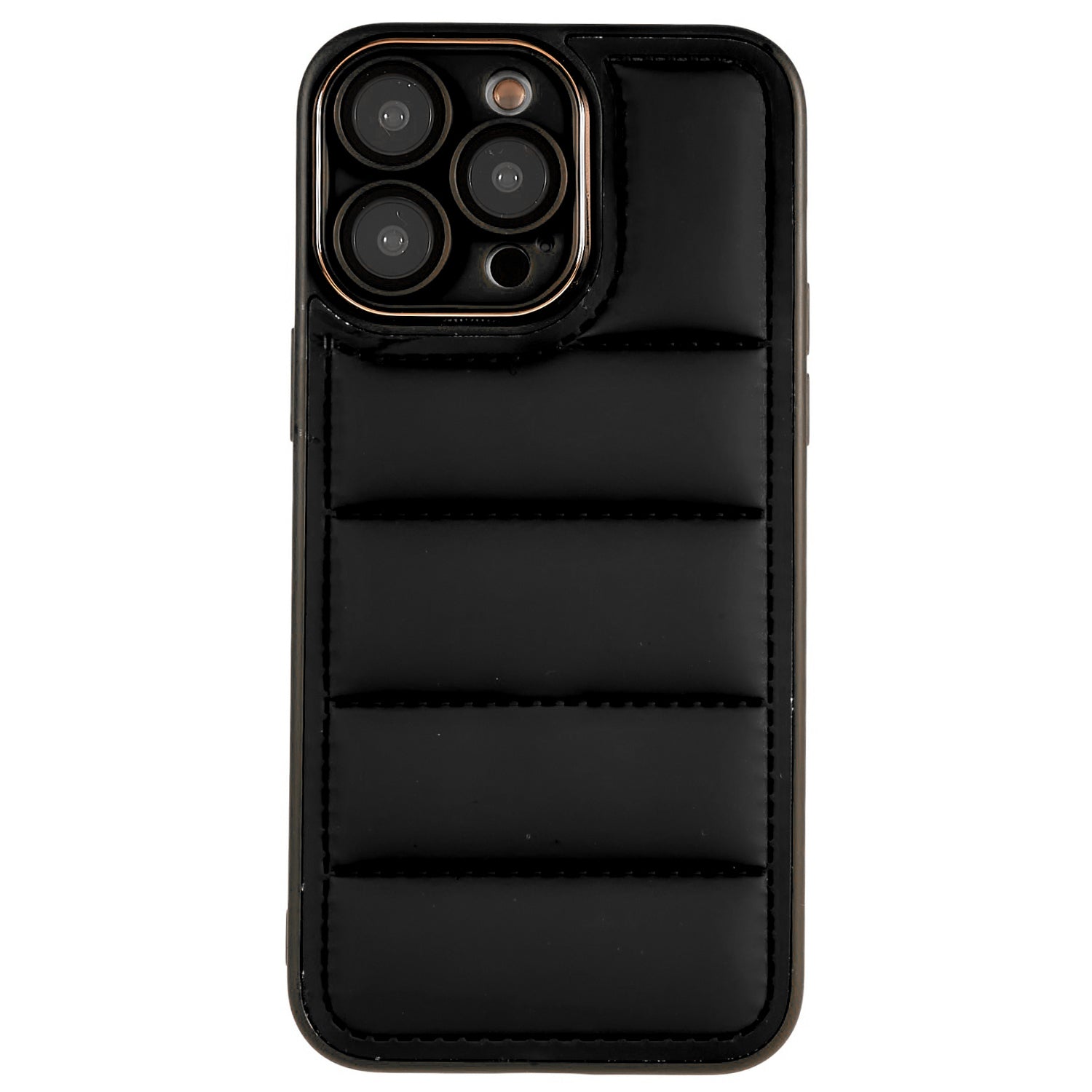Down Jacket Design Phone Case for iPhone 12 Pro 6.1 inch, Electroplating Lens Frame Glass Lens Protector TPU Cover - Dark Purple Down Jacket Design Phone Case for iPhone 12 Pro 6.1 inch, Electroplating Lens Frame Glass Lens Protector TPU Cover - Dark Purple
